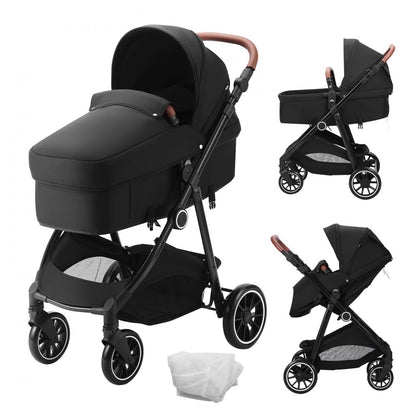 M003 - Versatile Baby Stroller, Adjustable Backrest, Compact Fold for Easy Travel