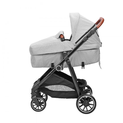 M003 - Durable Carbon Steel Baby Stroller with Bassinet & Reversible Seat