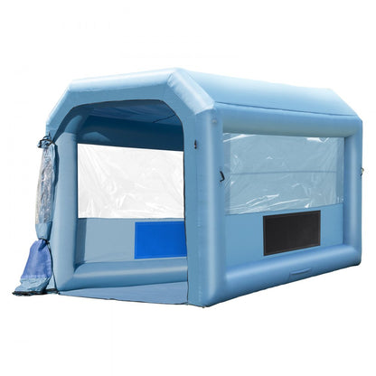 GZYJXKF04 - 13.1ft Inflatable Paint Booth for Clean & Efficient Painting
