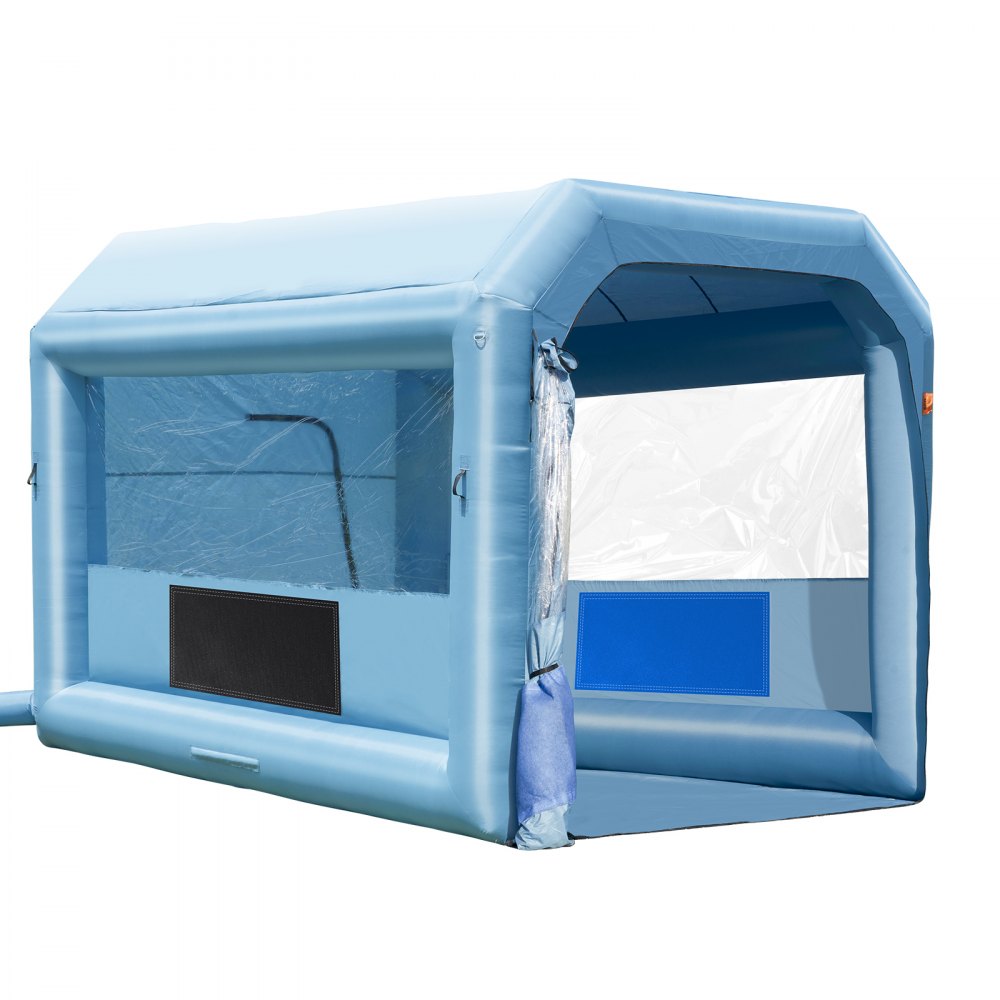 GZYJXKF04 - 13.1ft Inflatable Paint Booth for Clean & Efficient Painting