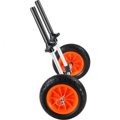 010918341455 - Sturdy 280lbs Kayak Cart with Flat-Free 10'' Tires