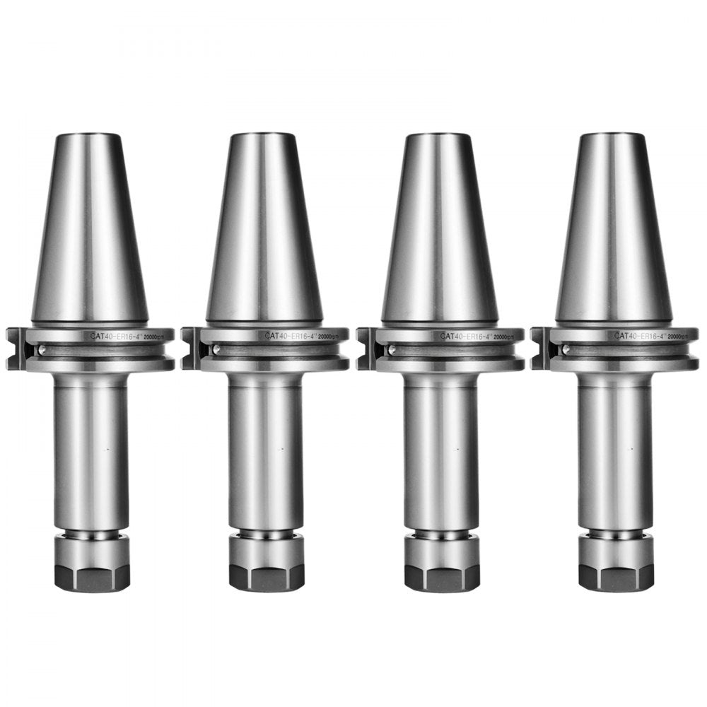 010575215787 - VEVOR CAT40 Tool Holder Set for Precision Machining (4 Pcs)
