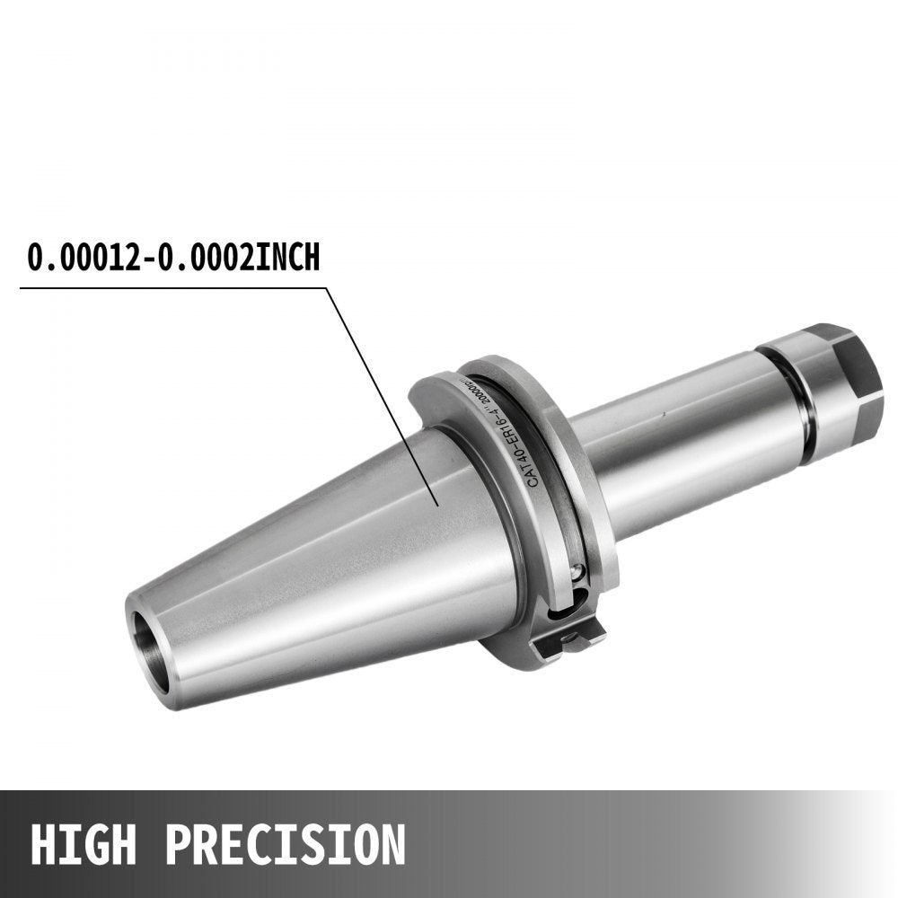 010575215787 - VEVOR CAT40 Tool Holder Set for Precision Machining (4 Pcs)