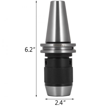 010678158947 - 1/2" Keyless Drill Chuck with CAT40 Holder