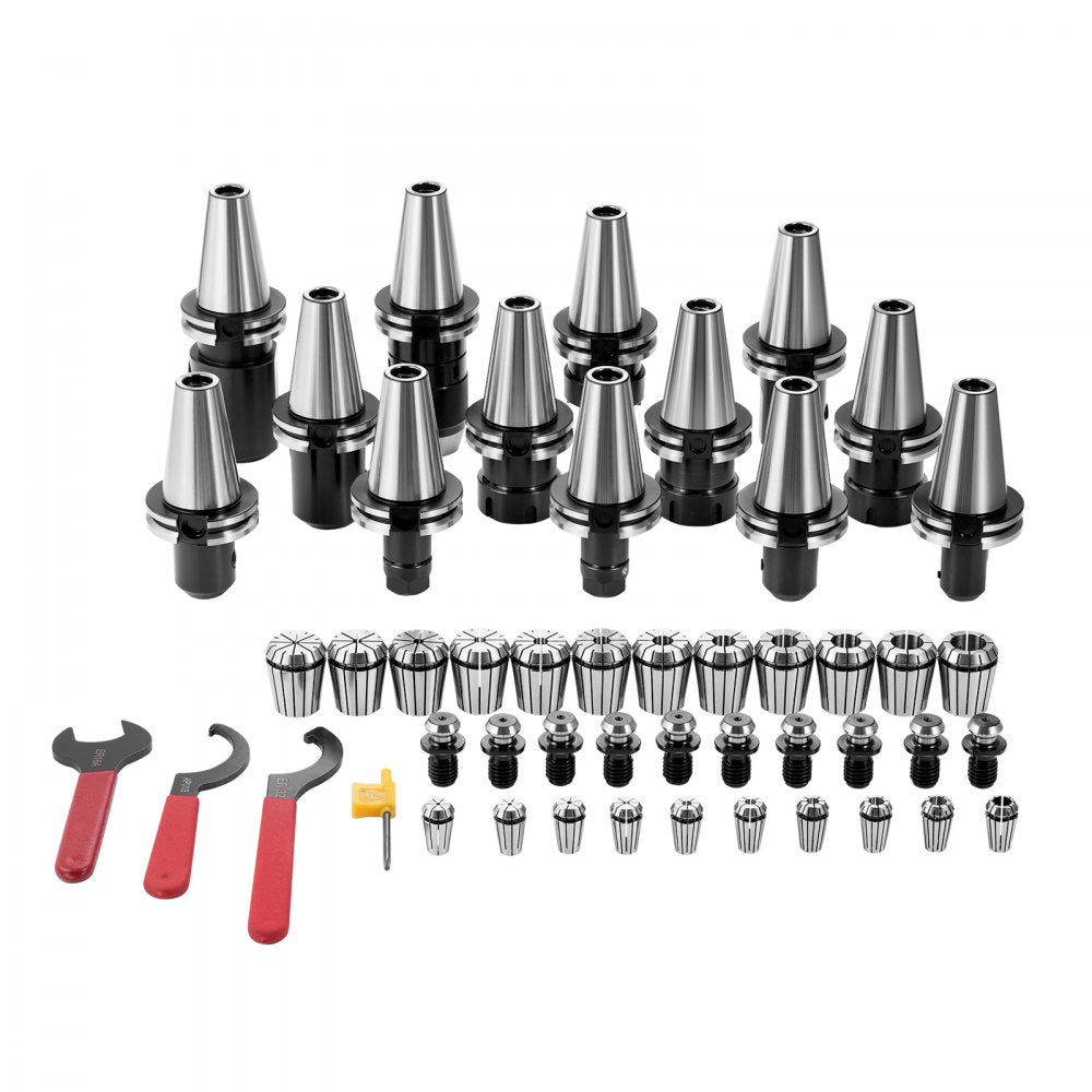 CAT4035 - Precision CAT40 Collet Holder Set with 35 Pieces for Milling