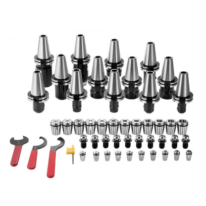 CAT4035 - Precision CAT40 Collet Holder Set with 35 Pieces for Milling