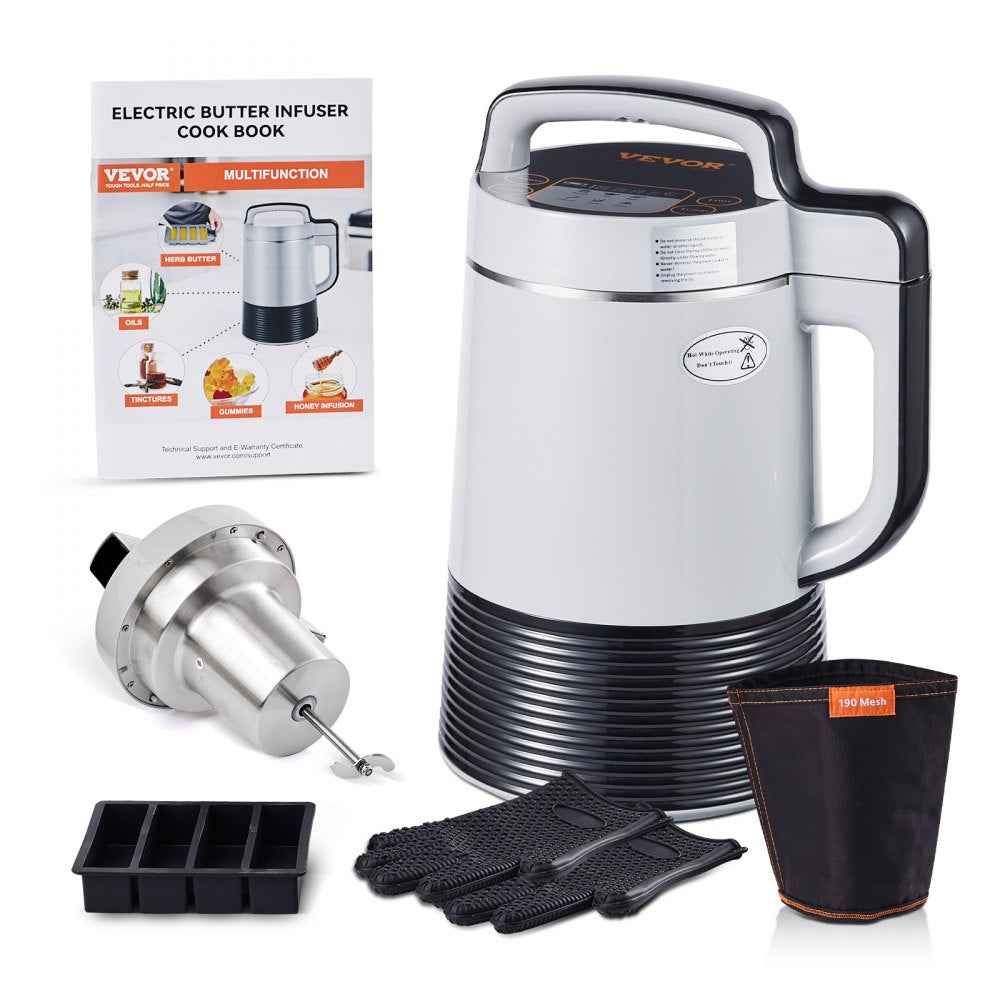 B039-B - VEVOR 304 Stainless Steel Herbal Infuser with 6 Functions