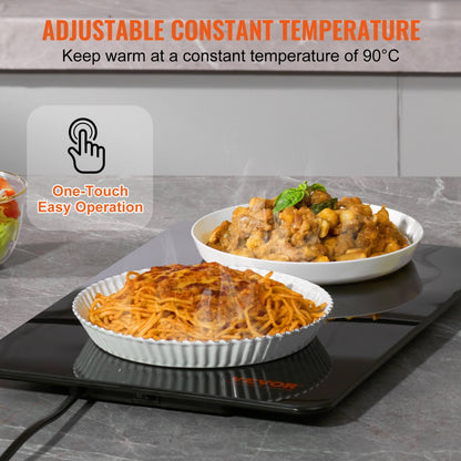 YD-302C-J-42+28S - 16.5" x 11" Portable Electric Warming Tray with Temperature Control