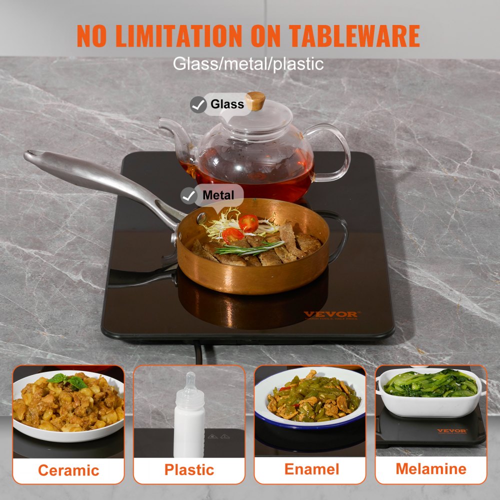 YD-302C-J-42+28S - 16.5" x 11" Portable Electric Warming Tray with Temperature Control