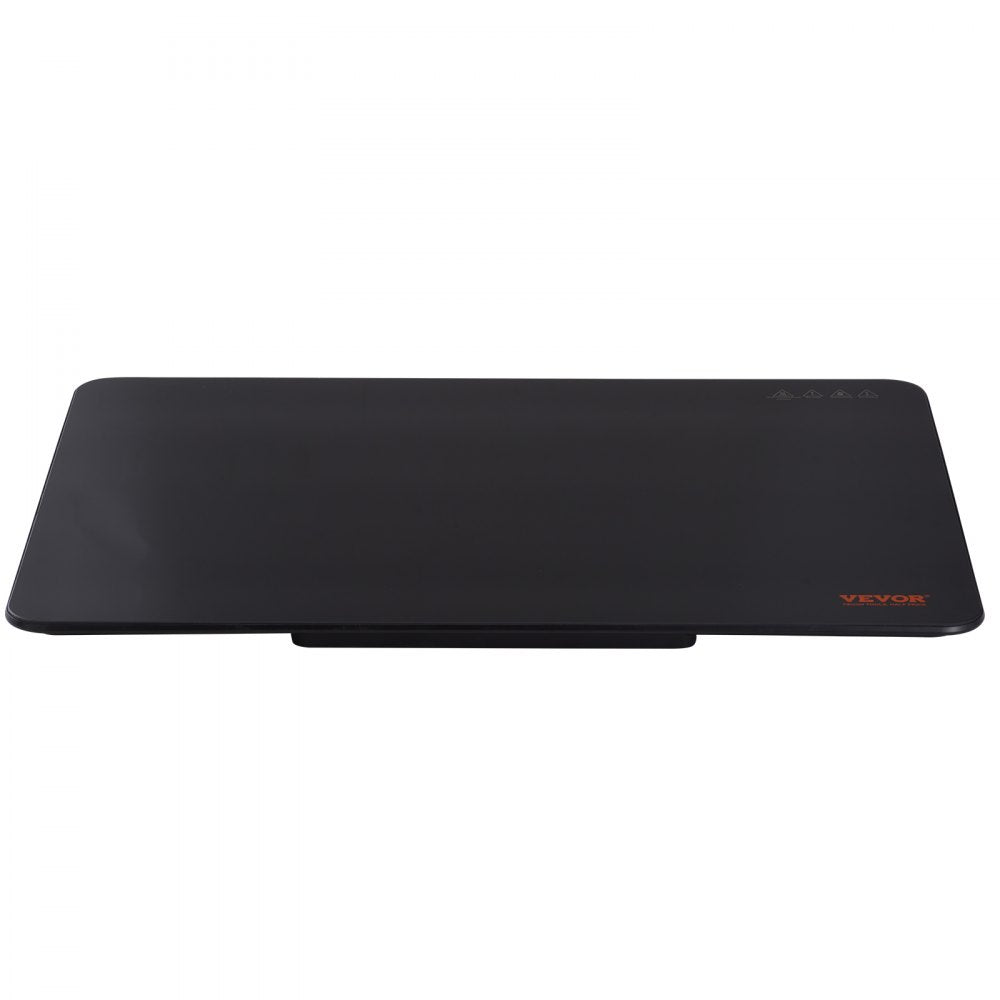 YD-302C-J-42+60S0 - 16.5" Portable Black Heating Tray with Adjustable Temperature