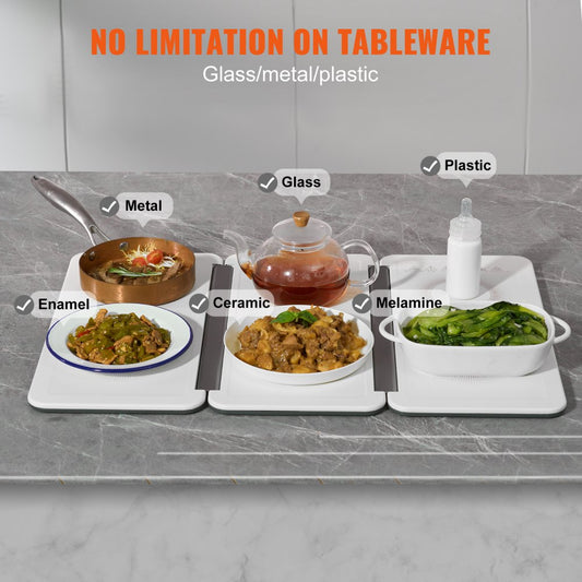 YD-302C-P-48*26L - 18.9" Portable Electric Warming Tray with Temp Control