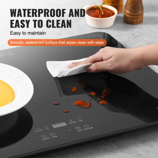 YD-302C 42+60S - Electric Warming Tray with Touch Control & Safety Features