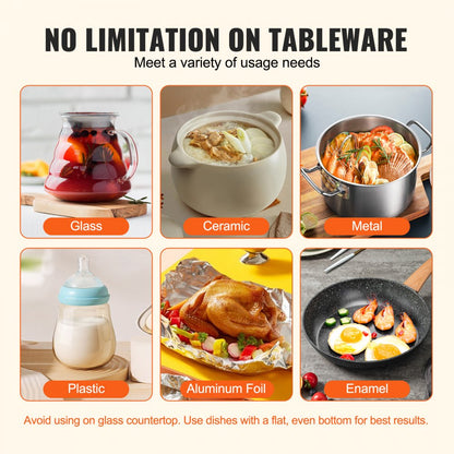 YD-302C 42+60S - Electric Warming Tray with Touch Control & Safety Features