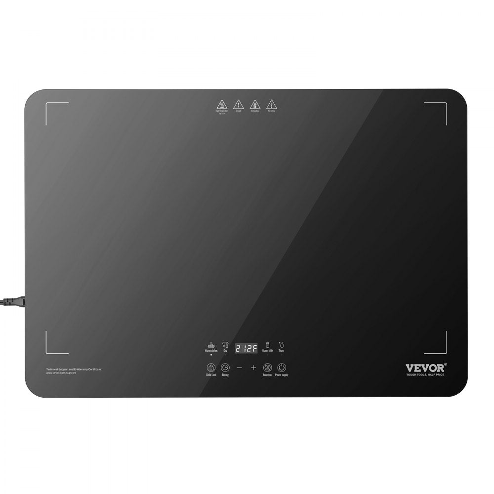 YD-302C 42+60S - Electric Warming Tray with Touch Control & Safety Features