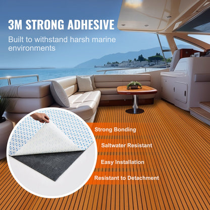 NC-3 240*116 - Non-Slip EVA Boat Flooring, 94.5" x 46" for Comfort