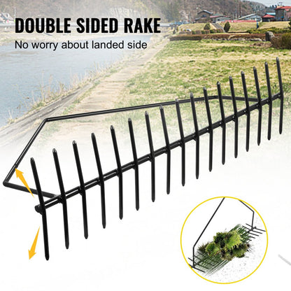 010587213974 - 32-Inch Sturdy Aquatic Weed Rake for Ponds and Lakes