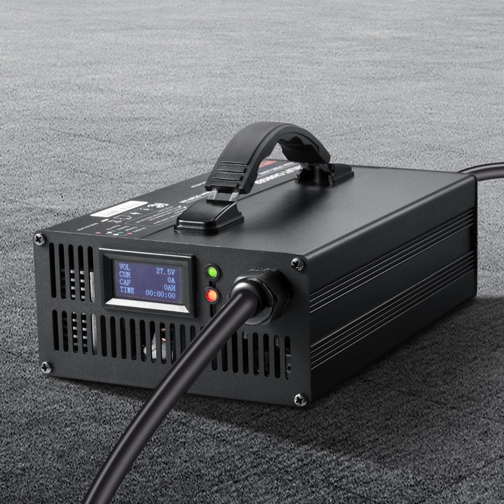 UY900C-LA2430 - 24V 30A Smart Forklift Battery Charger with OLED Display