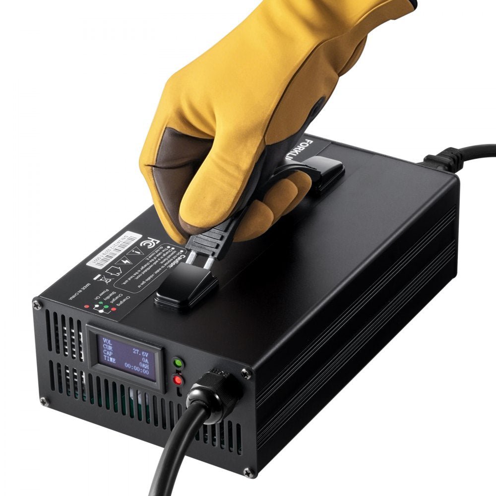 UY900C-LA2430 - 24V 30A Smart Forklift Battery Charger with OLED Display