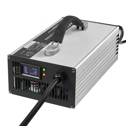 UY1200-LA3630 - 36V 30A Smart Portable Forklift Battery Charger with OLED Display