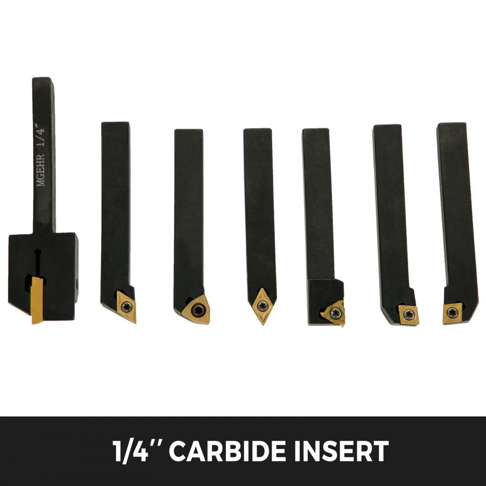 010868800587 - Precision Carbide Tool Set for Metalwork, Portable Case Included