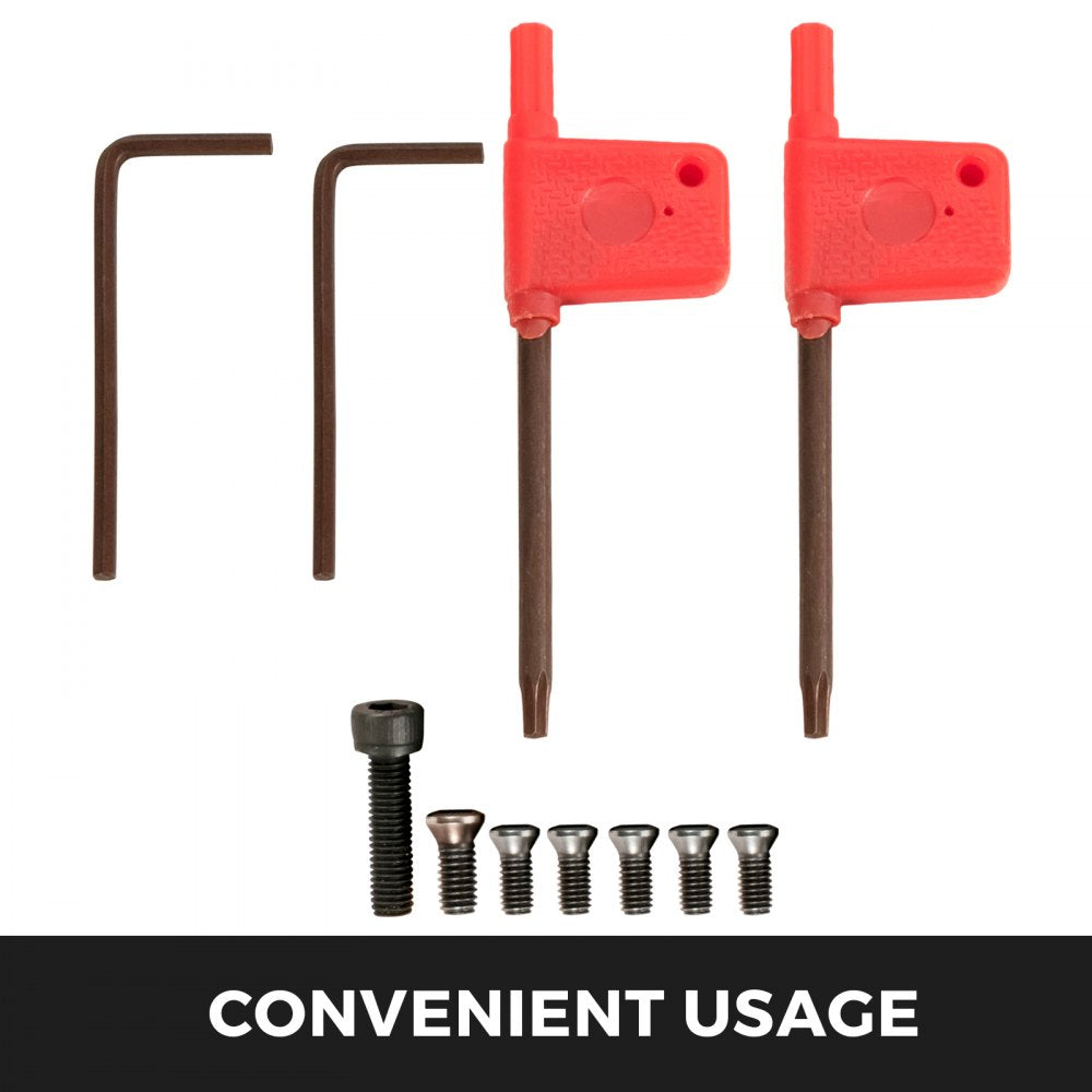 010868800587 - Precision Carbide Tool Set for Metalwork, Portable Case Included