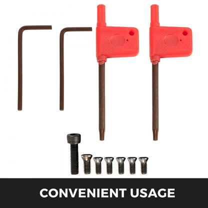 010868800587 - Precision Carbide Tool Set for Metalwork, Portable Case Included
