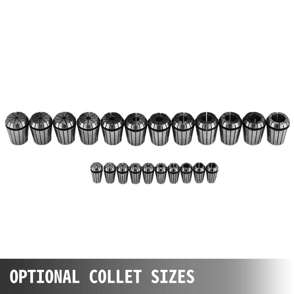 010124654028 - 22pcs Precision CAT40 Collet Set for CNC & Milling Machines