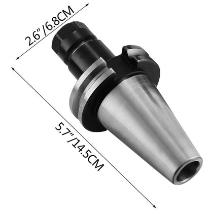 010124654028 - 22pcs Precision CAT40 Collet Set for CNC & Milling Machines