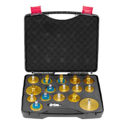 YS-0115 - 17-Piece Brake Fluid Bleeding Kit with Quick Connectors