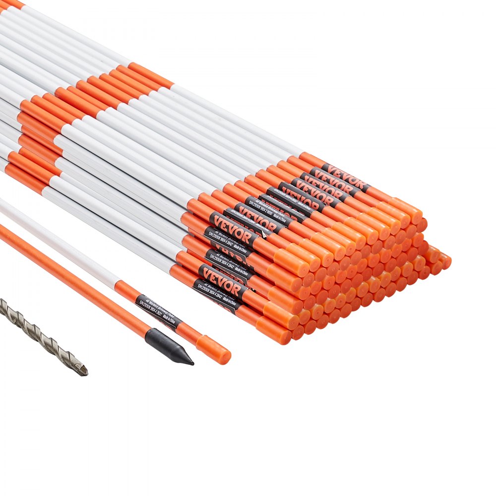 HX103 - 48" VEVOR Orange Driveway Markers for High Visibility & Safety