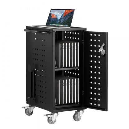 SCC-16P - 15.6" Mobile Laptop Charging Cart with 16 Slots