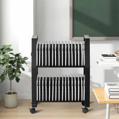 SOC-32P - Mobile Charging Cart for 32 Devices, 15.6" Screen, Durable Metal