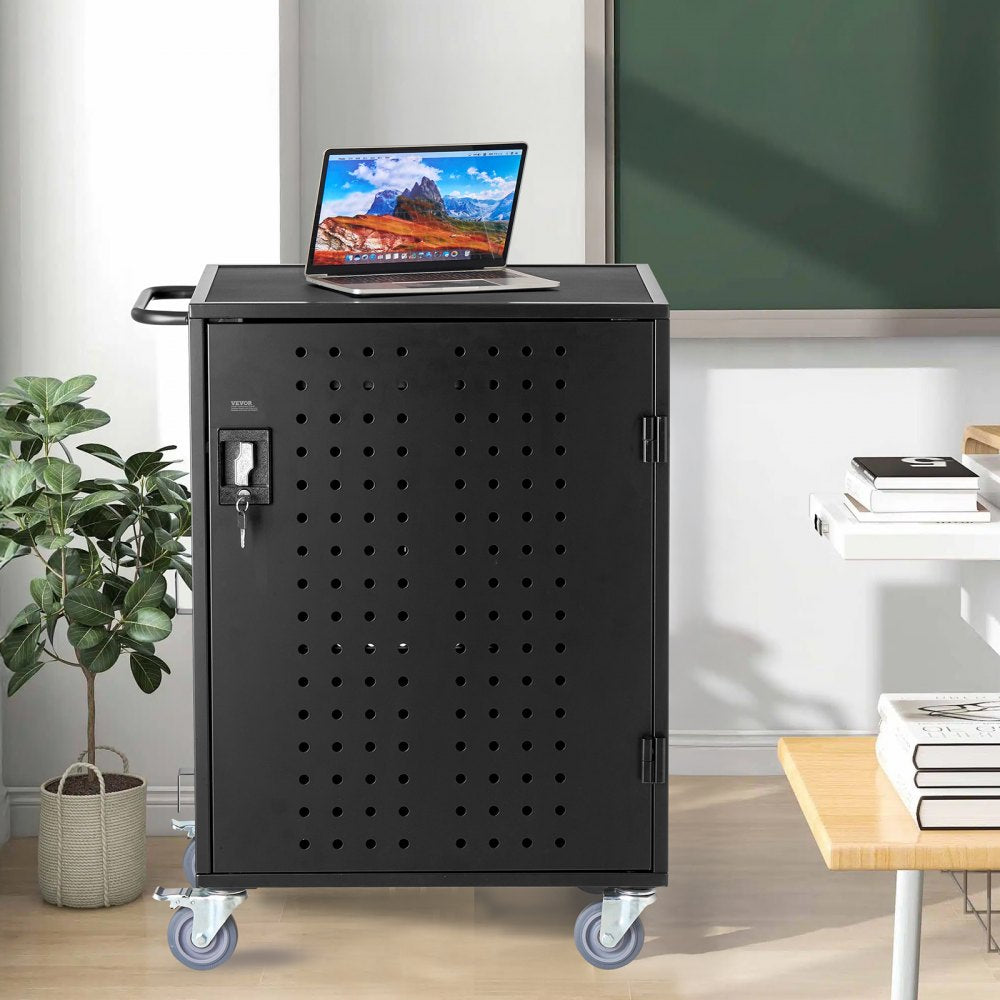 SCC-36P - 36-Slot Mobile Charging Cart for 15.6" Devices