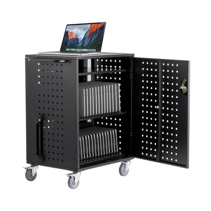 SCC-36P - 36-Slot Mobile Charging Cart for 15.6" Devices