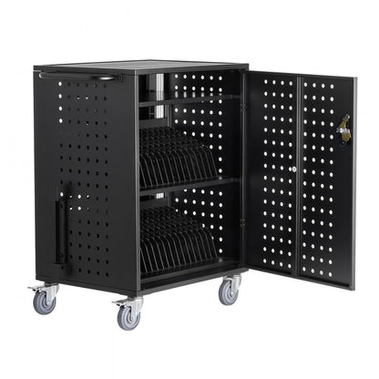 SCC-36P - 36-Slot Mobile Charging Cart for 15.6" Devices