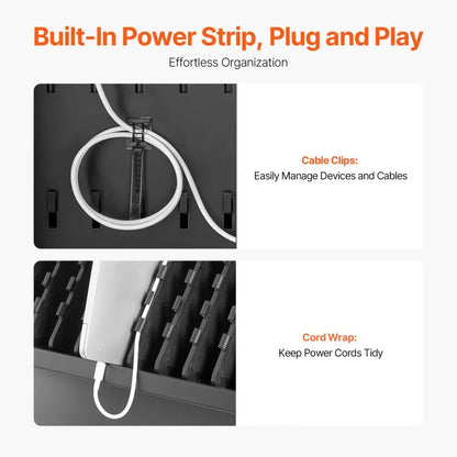 SOC-16P - Durable Mobile Charging Station for 16 Devices Up to 15.6"