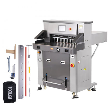 H670TV7 - Precision Electric Hydraulic Paper Cutter – 660.4mm, Cuts 800 Sheets