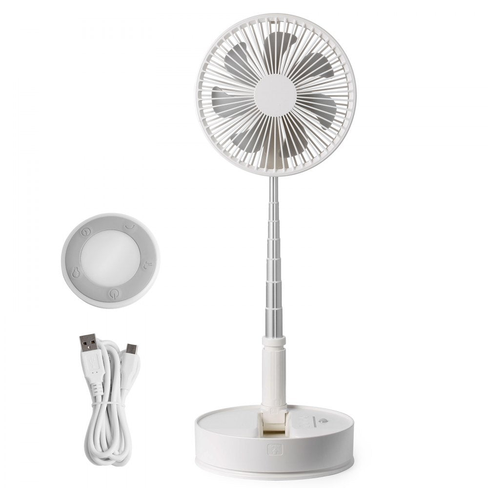 P1000 - Portable 8-Inch Oscillating Fan with 60-Degree Cooling Function