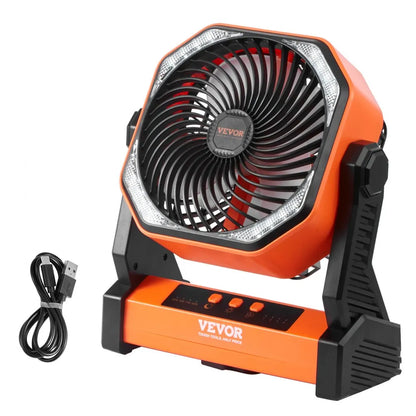 D10 - 8" Rechargeable Cordless Portable Fan for Any Location