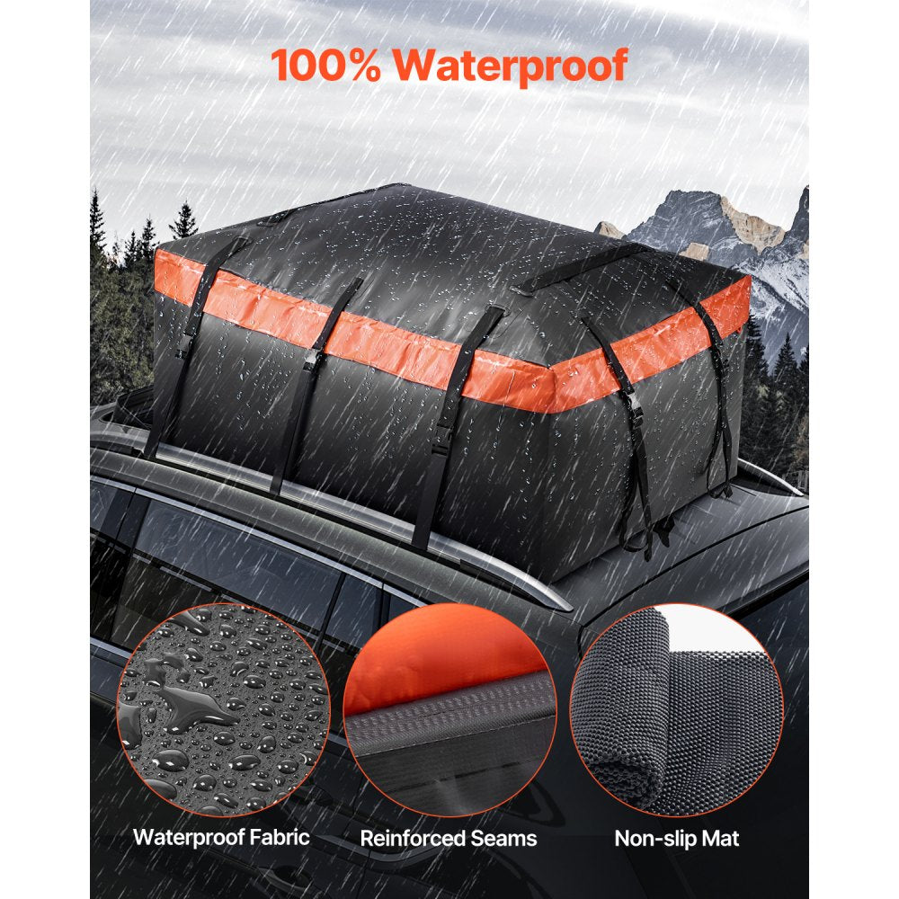 THCB-T1123 - 23 Cubic Feet Waterproof Rooftop Cargo Bag with Lock