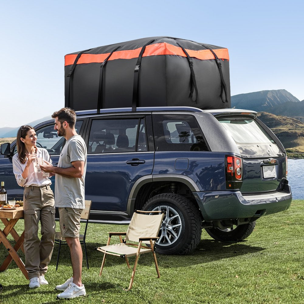 THCB-T1123 - 23 Cubic Feet Waterproof Rooftop Cargo Bag with Lock