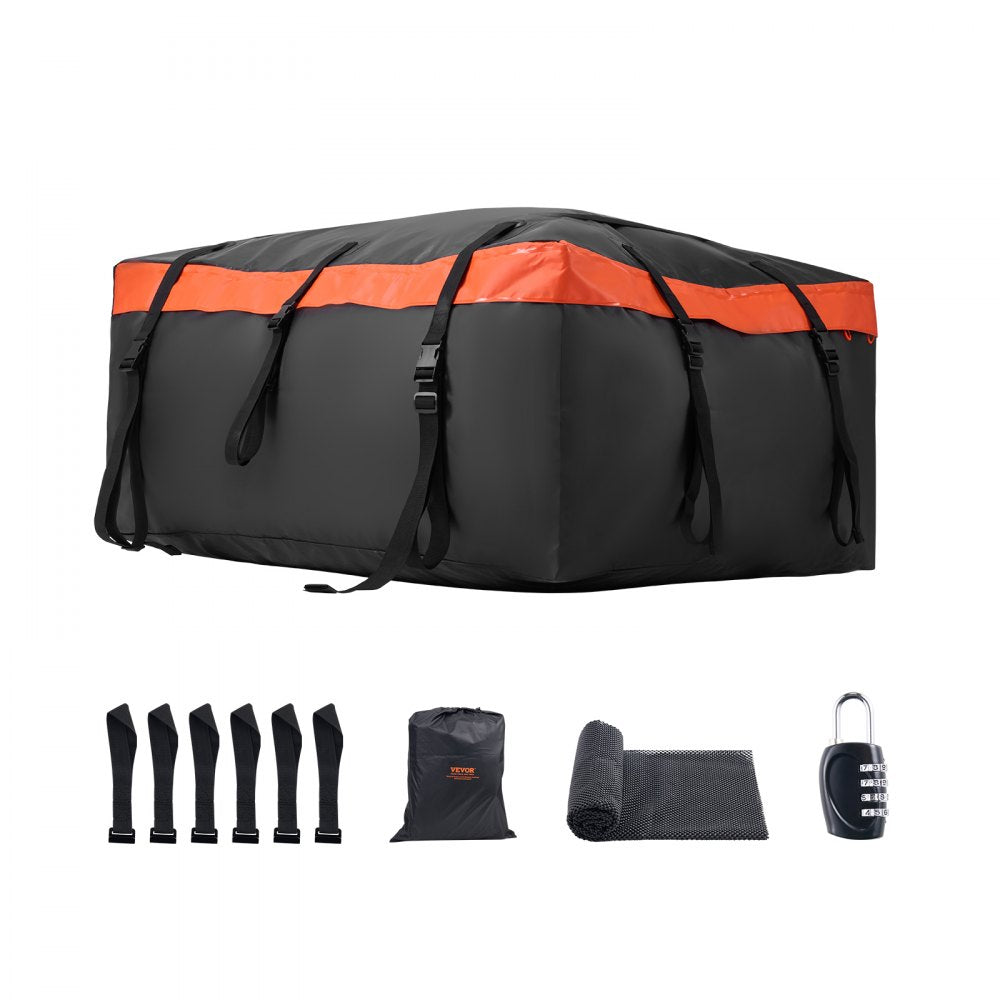 THCB-T1123 - 23 Cubic Feet Waterproof Rooftop Cargo Bag with Lock