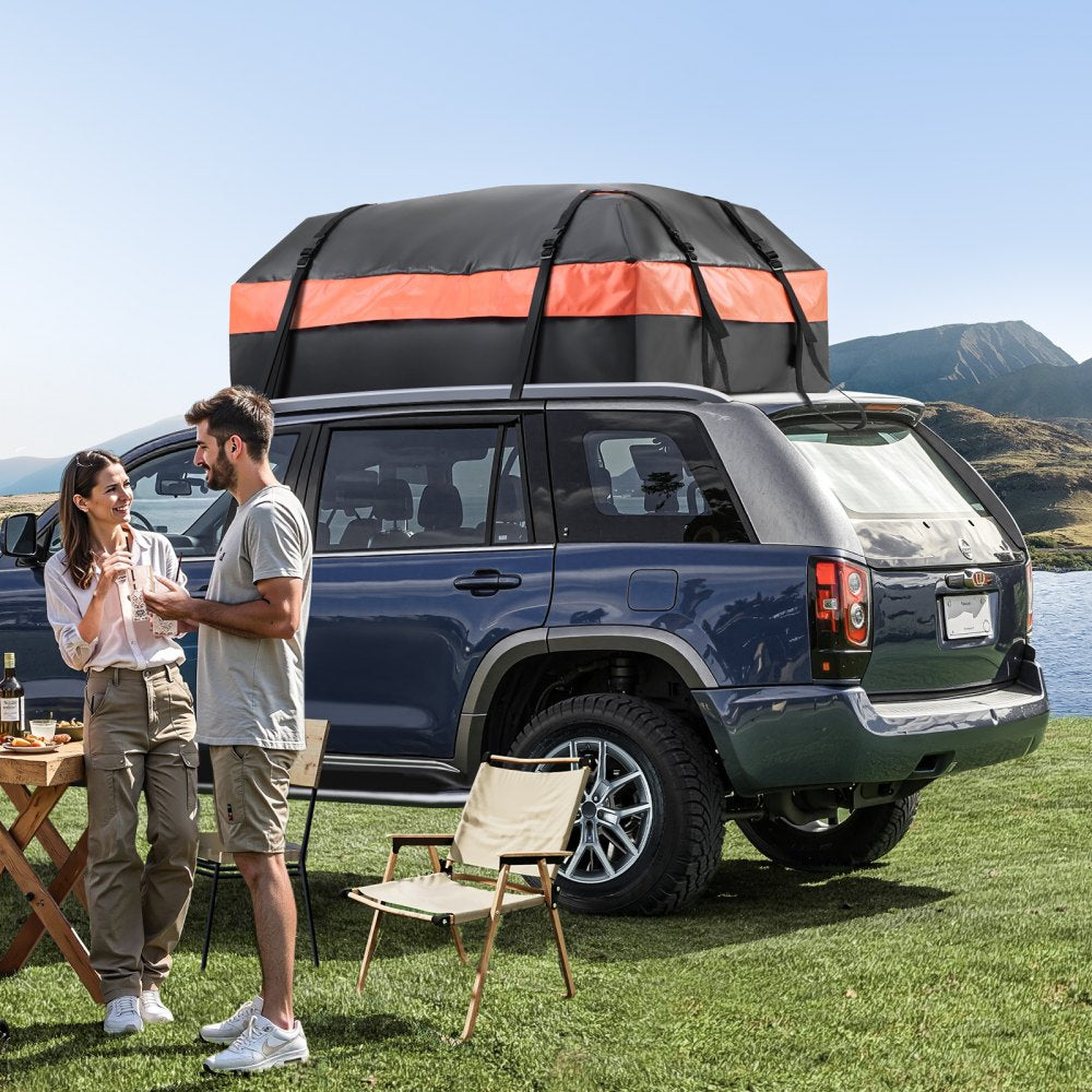 THCB-T0415 - Waterproof 15 Cubic Feet Car Rooftop Cargo Carrier Bag