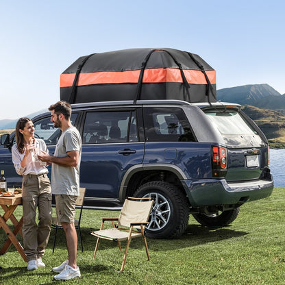 THCB-T0420 - 21 Cubic Feet Waterproof Rooftop Cargo Bag with Lock