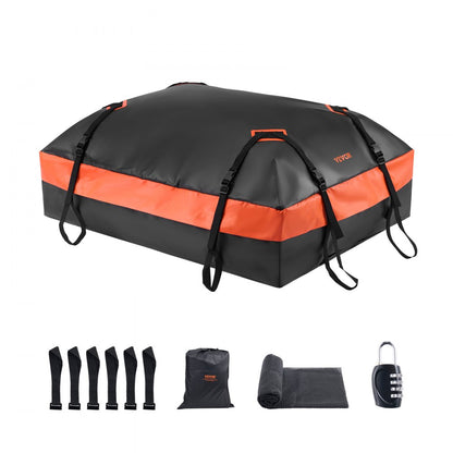 THCB-T0420 - 21 Cubic Feet Waterproof Rooftop Cargo Bag with Lock