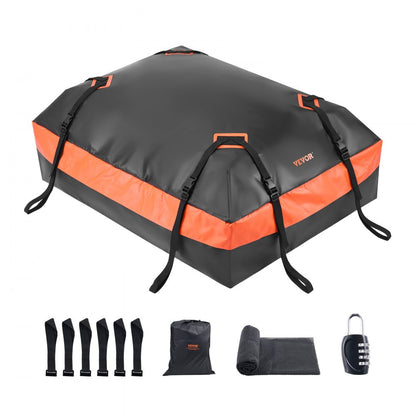 THCB-T0420 - 21 Cubic Feet Waterproof Rooftop Cargo Bag with Lock