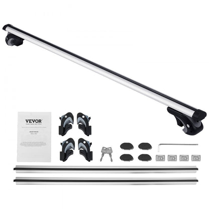 HJ-RB021-54" - Universal 54" Aluminum Roof Rack Cross Bars with Anti-Theft Lock