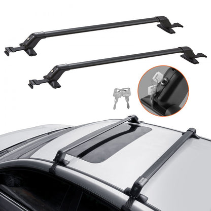 HJ-RB017-108CM - 41.3" Durable Aluminum Roof Crossbars for Easy Vehicle Use