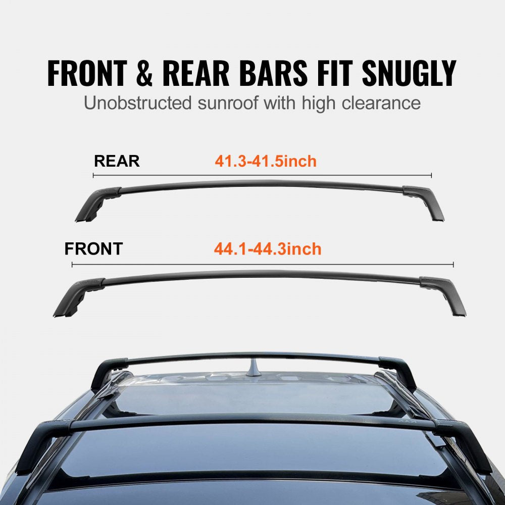 HJ-RB033 - Lightweight VEVOR Roof Rack for Toyota RAV4 2019-2023, 260 lbs Capacity