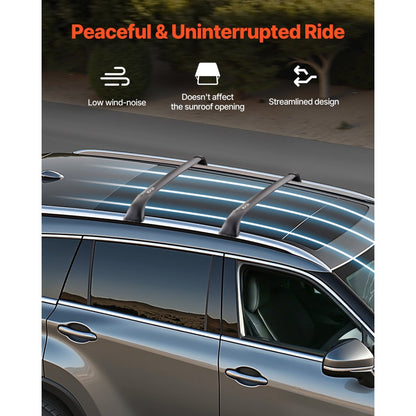 HJ-RB032 - Durable Aluminum Roof Rack for Toyota Highlander (2014-2019)